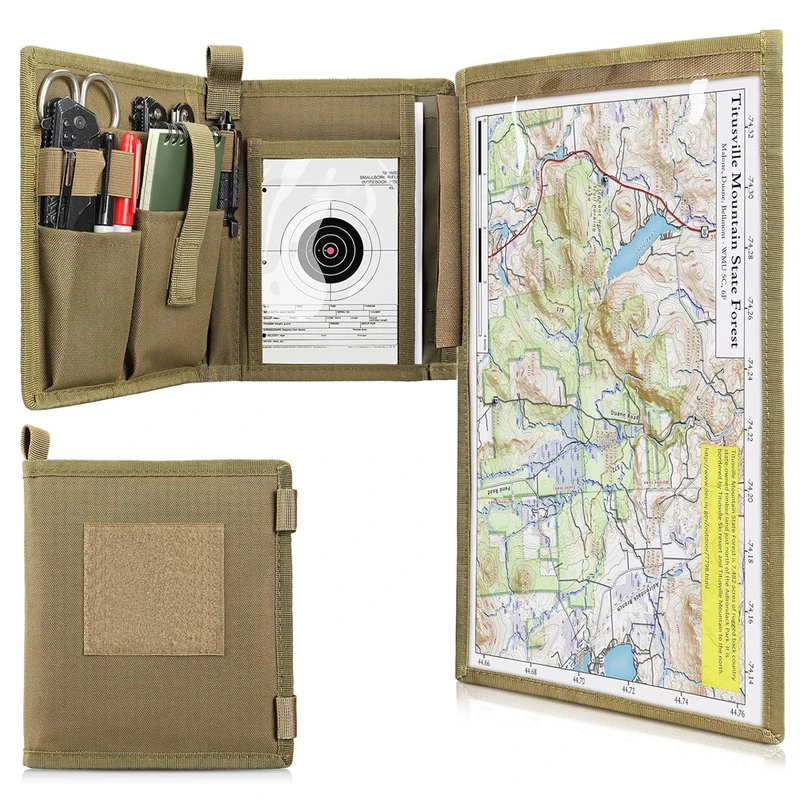 Edc Carry Items - Bolsa de almacenamiento de mapas tácticos,