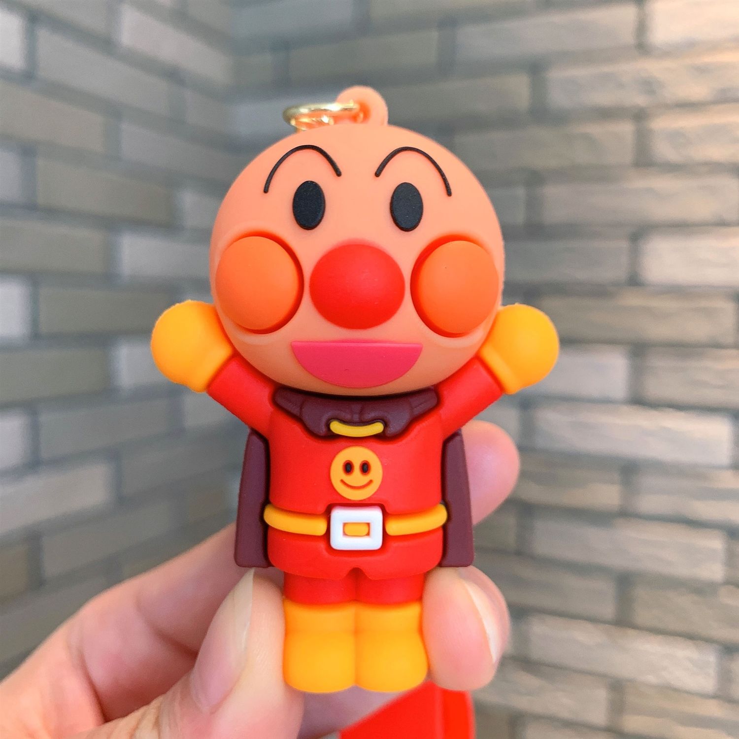 Carabiner Keychain - Nuevo Llavero de Dibujos Animados Anpanman,