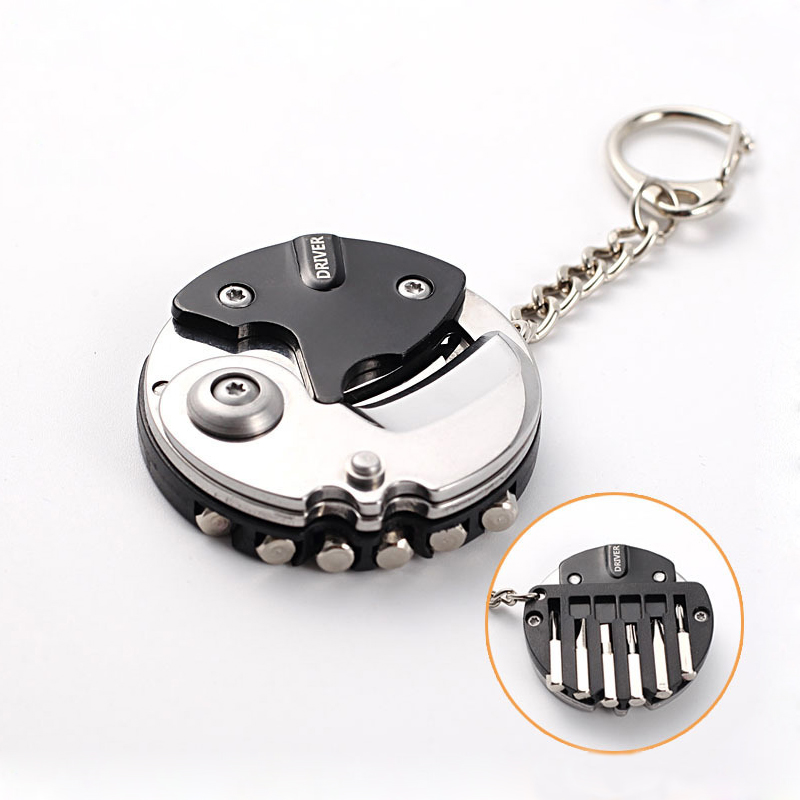 Edc Carry Pocket Knife - Llavero con cuchillo de monedas multifunción,