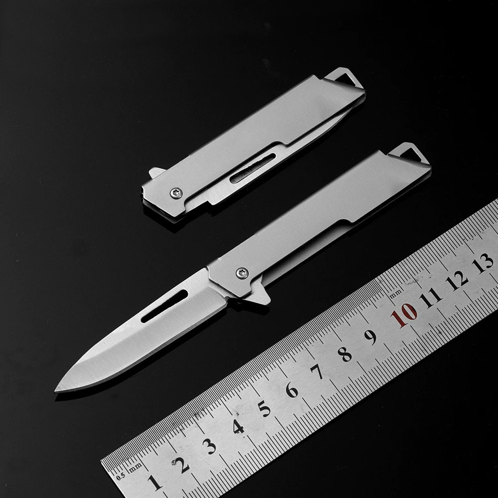 Edc Everyday Carry Gear - EDC-cuchillo de bolsillo pequeño para hombre,
