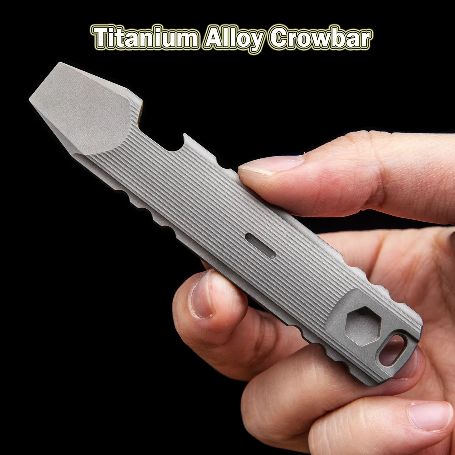 Titanium Pry Bar - Palanca de aleación de titanio de