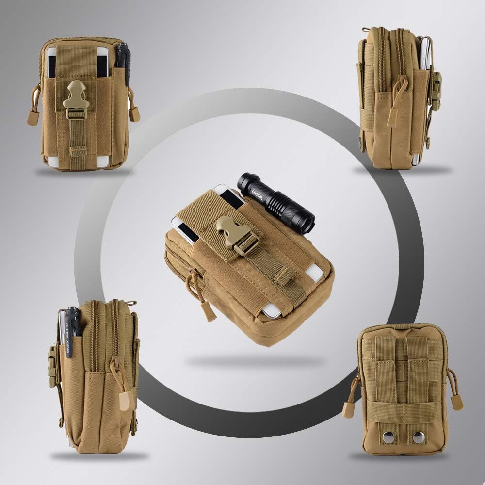 Bolsa táctica Molle para cintu - Edc Concealed Carry Belt reseña y precio