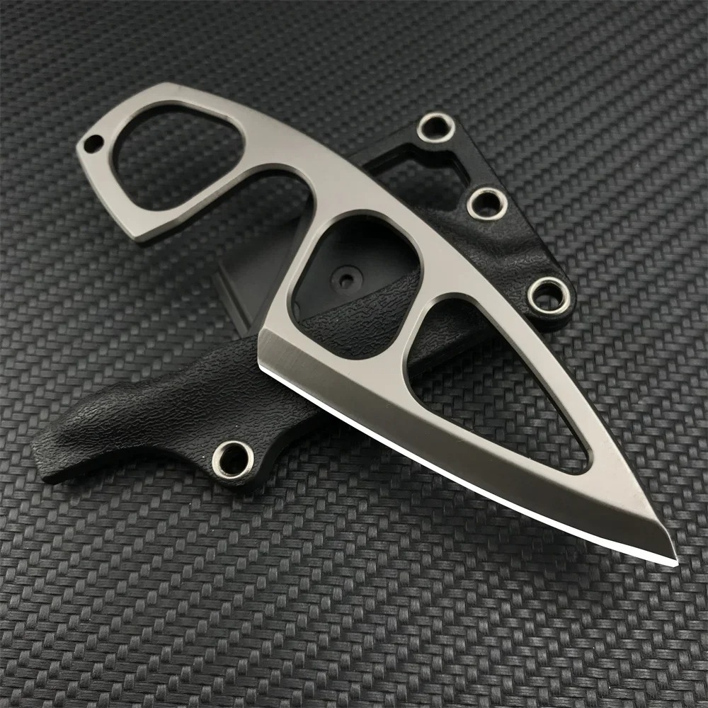 Cuchillo de Cuello de Alta Dur - Edc Carry Fixed Blade reseña y precio