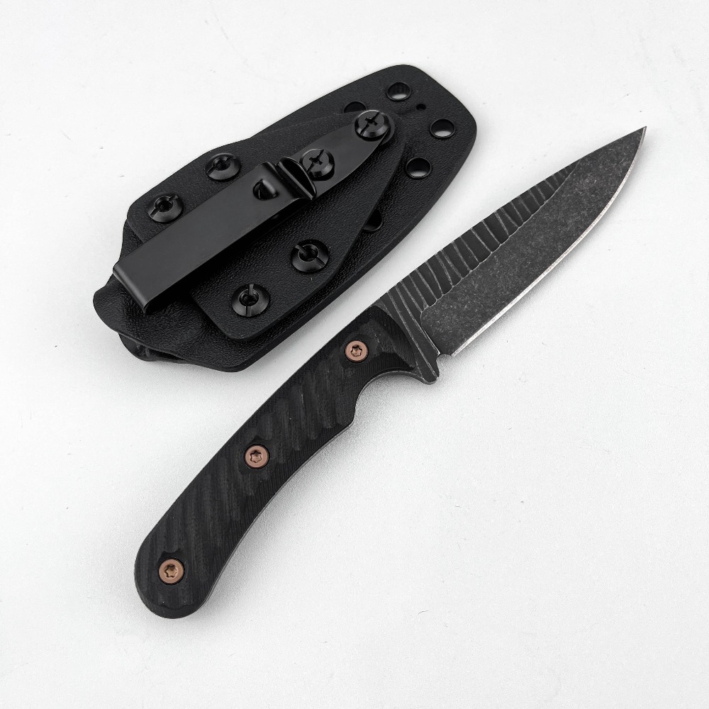 Cuchillo Bushcraft de Espiga C - Edc Carry Fixed Blade reseña y precio