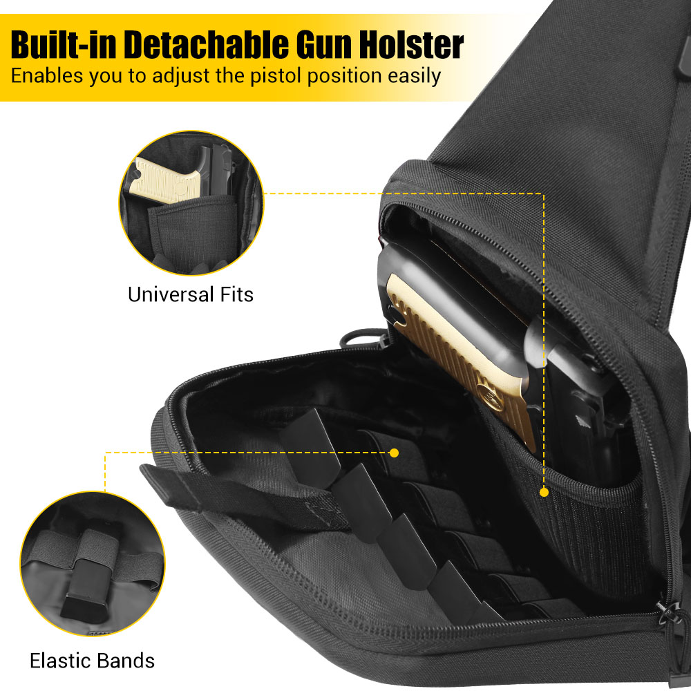 Bolsa Táctica para Pistola, Fu - Edc Carry Bag For Pistol reseña y precio