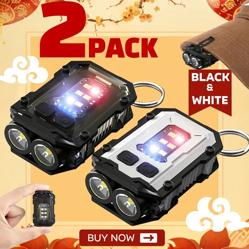 Linterna con Clip recargable M - Keychain Flashlight reseña y precio