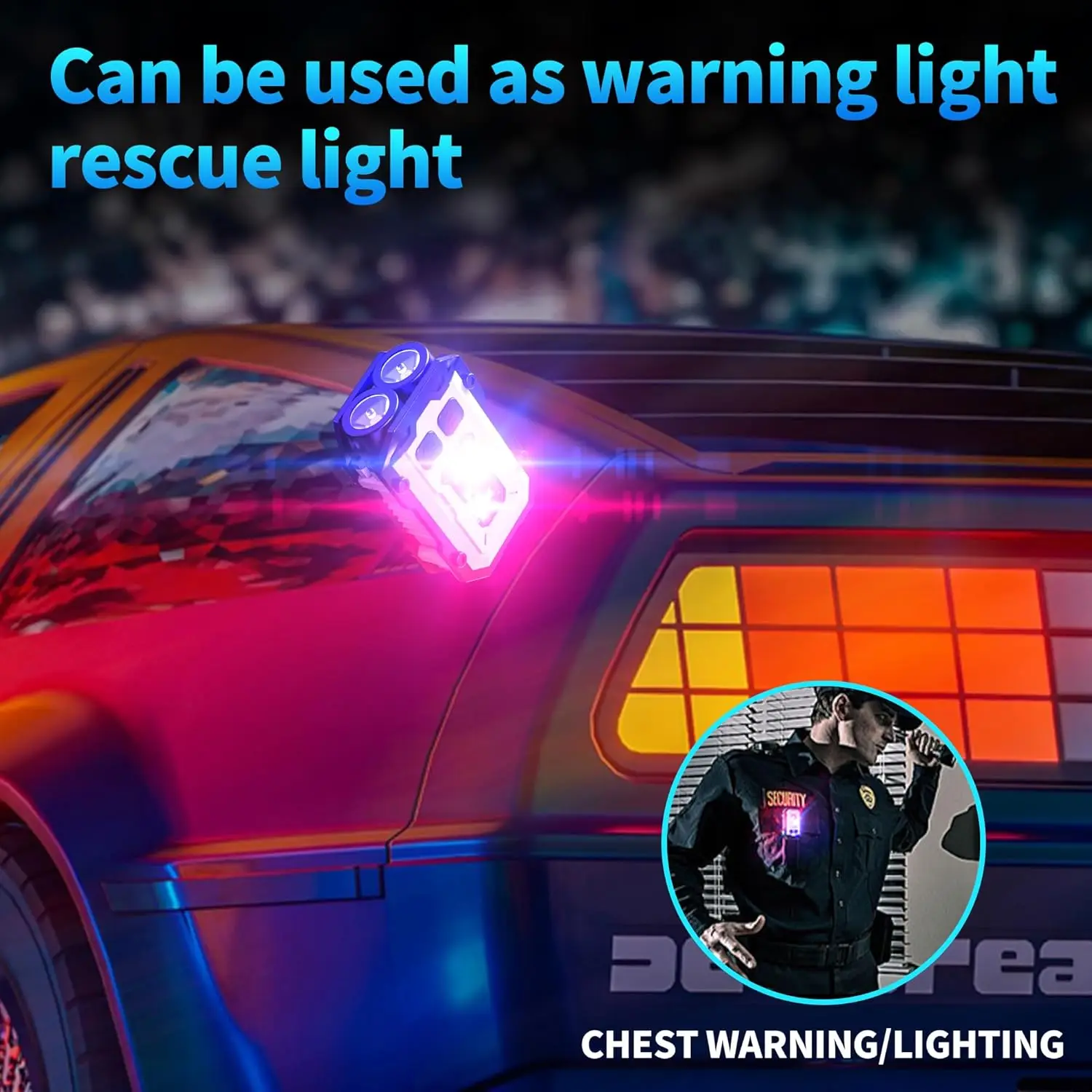 Linterna con Clip recargable M - Keychain Flashlight reseña y precio