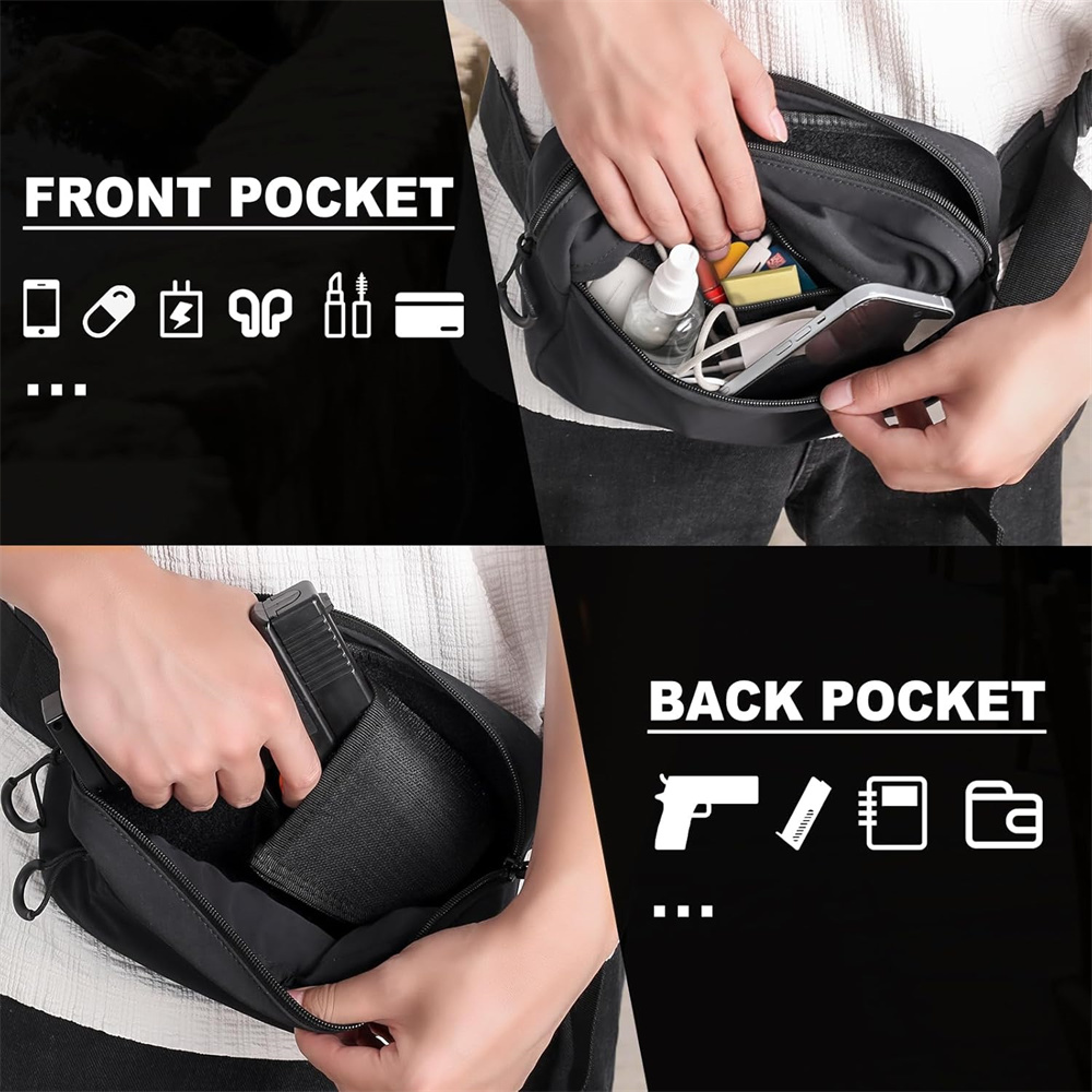 Bolsa de transporte oculta par - Edc Carry Fanny Pack reseña y precio