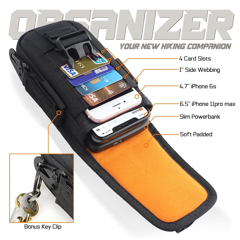 Funda Táctica para Teléfono Mo - Edc Concealed Carry Belt reseña y precio