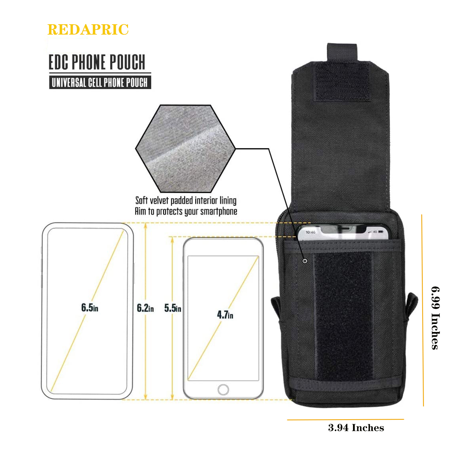 Bolsa táctica Molle, riñonera  - Edc Carry Items reseña y precio