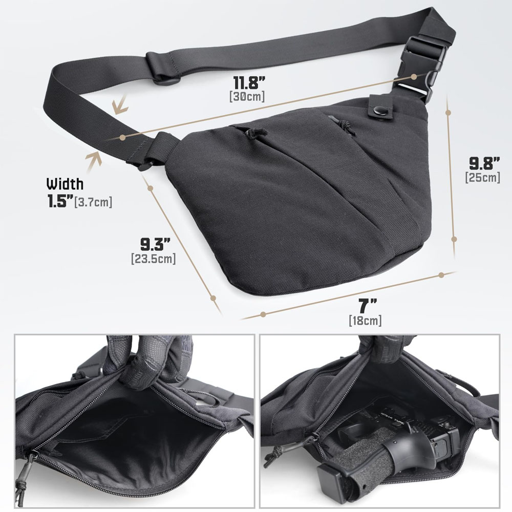 Bolsa de transporte táctica pa - Edc Carry Bag For Pistol reseña y precio