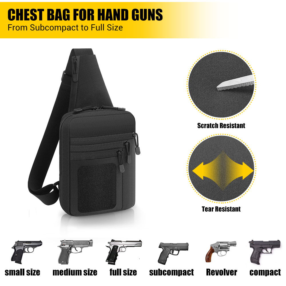 Bolsa táctica para pistola, fu - Edc Carry Bag For Pistol reseña y precio