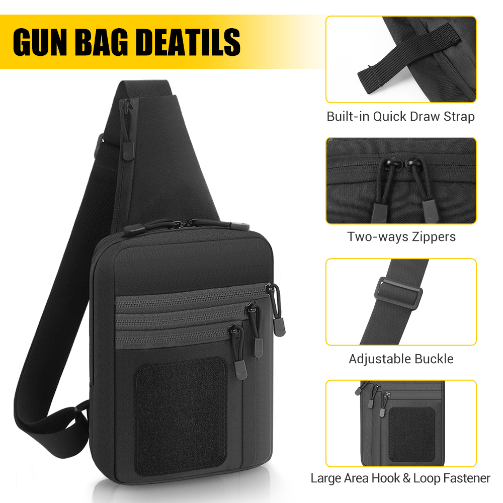 Bolsa táctica para pistola, fu - Edc Carry Bag For Pistol reseña y precio