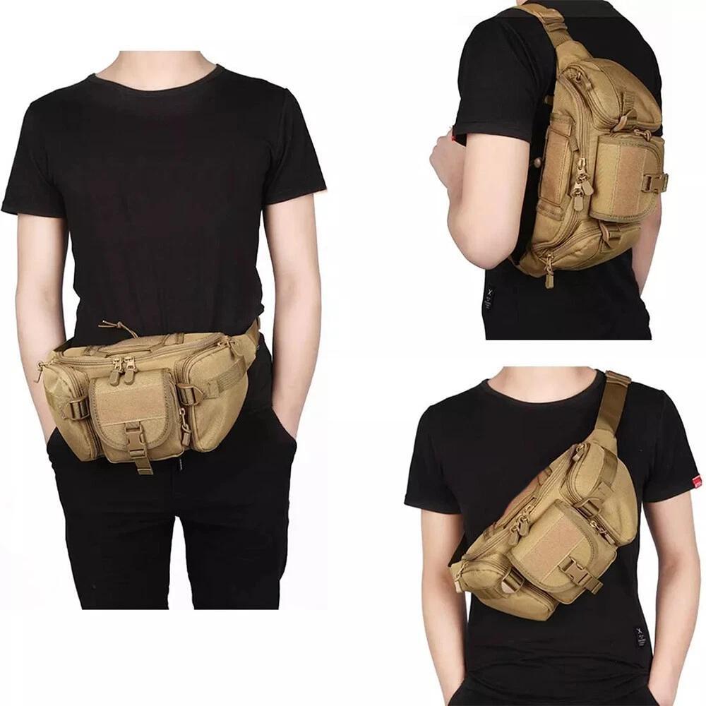 Riñonera táctica para hombre,  - Edc Carry Bag For Pistol reseña y precio