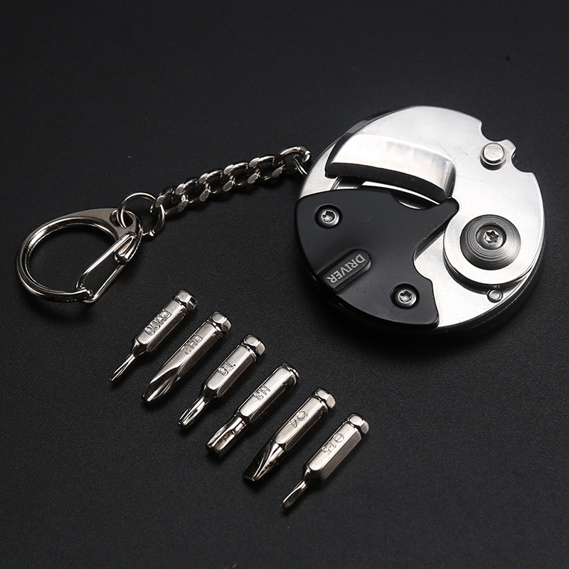 Llavero con cuchillo de moneda - Edc Carry Pocket Knife reseña y precio