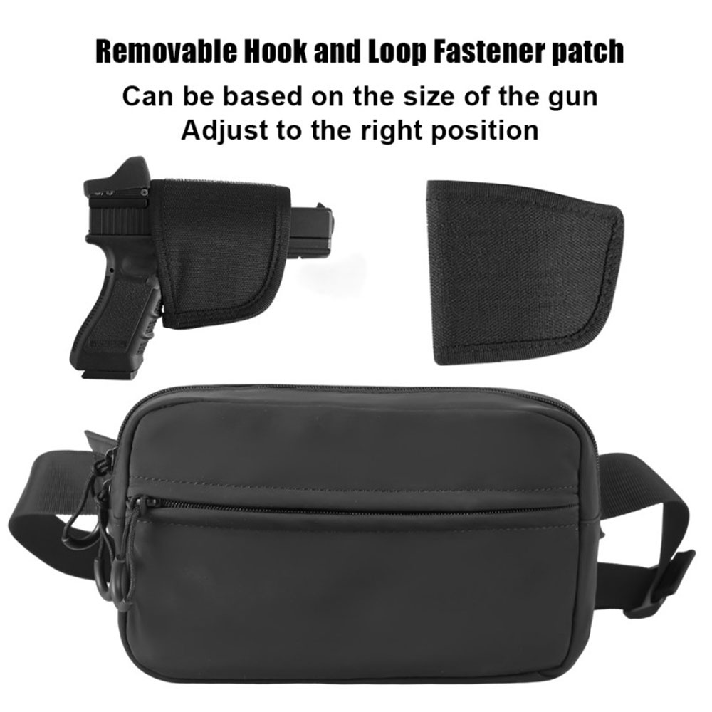 Riñonera táctica oculta con fu - Edc Carry Bag For Pistol reseña y precio