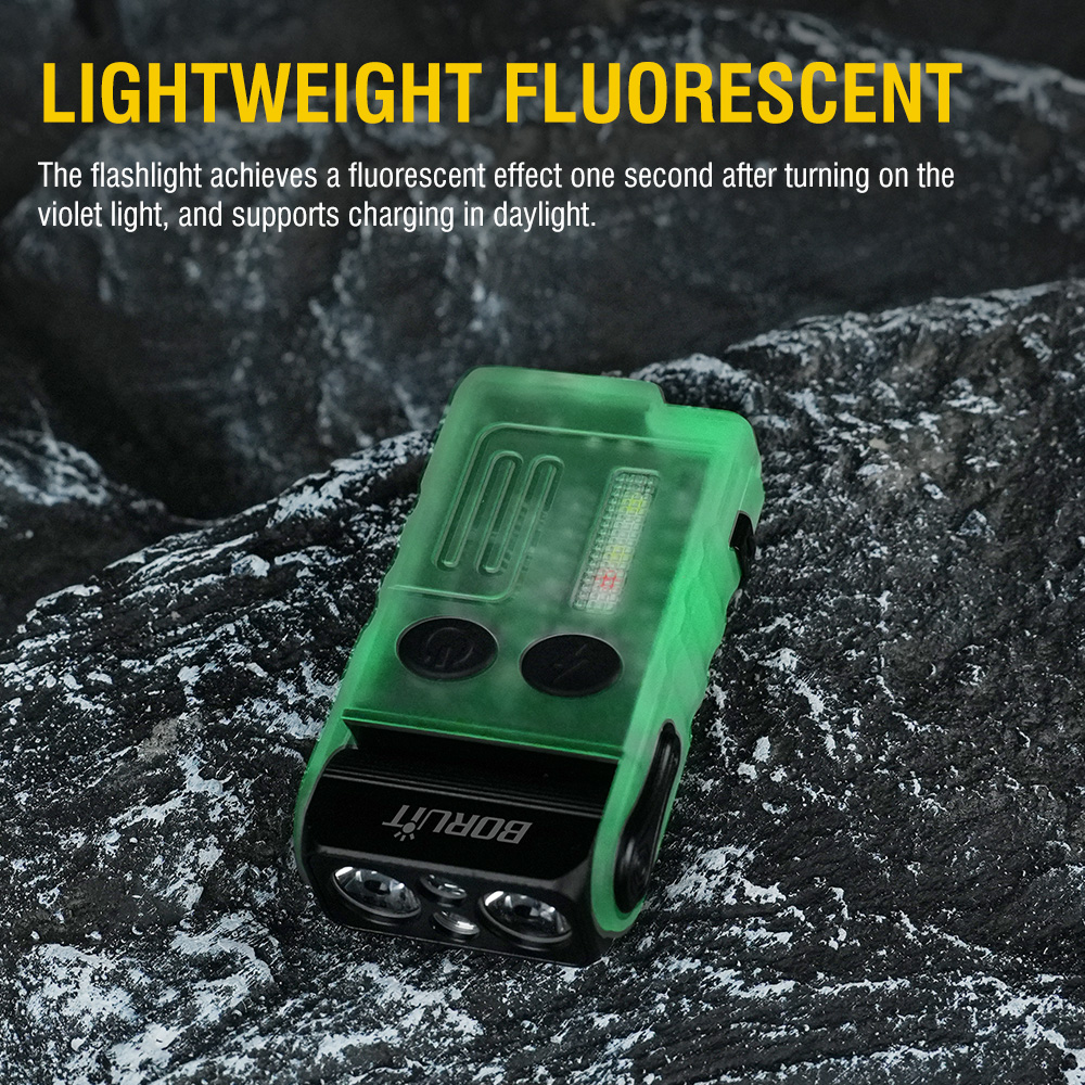 Linterna LED EDC con Fluoresce - Keychain Flashlight reseña y precio