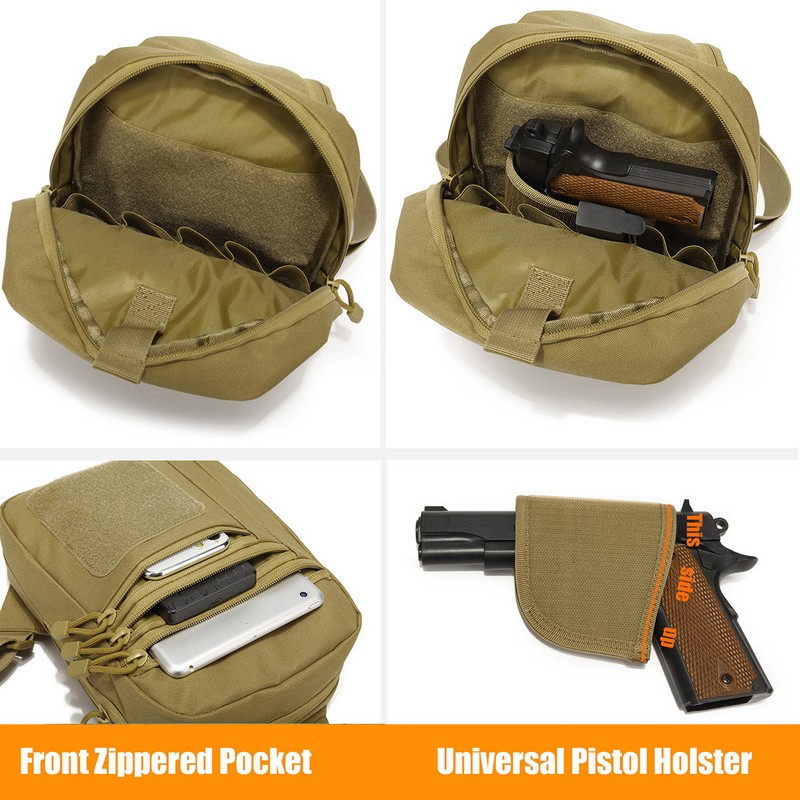 Nuevo Bolsa táctica para el pe - Edc Carry Bag For Pistol reseña y precio