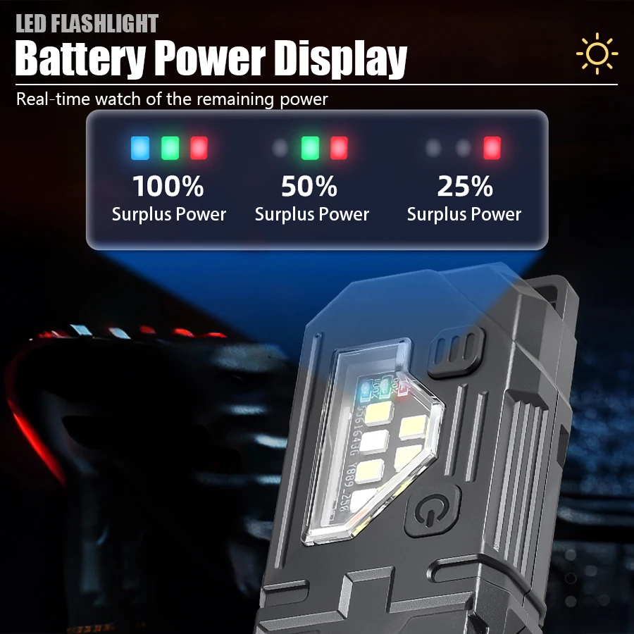 Mini Linterna EDC para Llavero - Keychain Flashlight reseña y precio