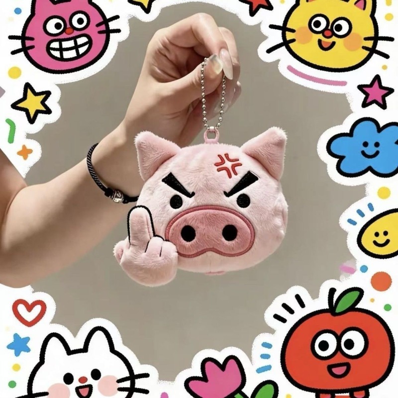 Llavero de peluche de dibujos  - Carabiner Keychain reseña y precio