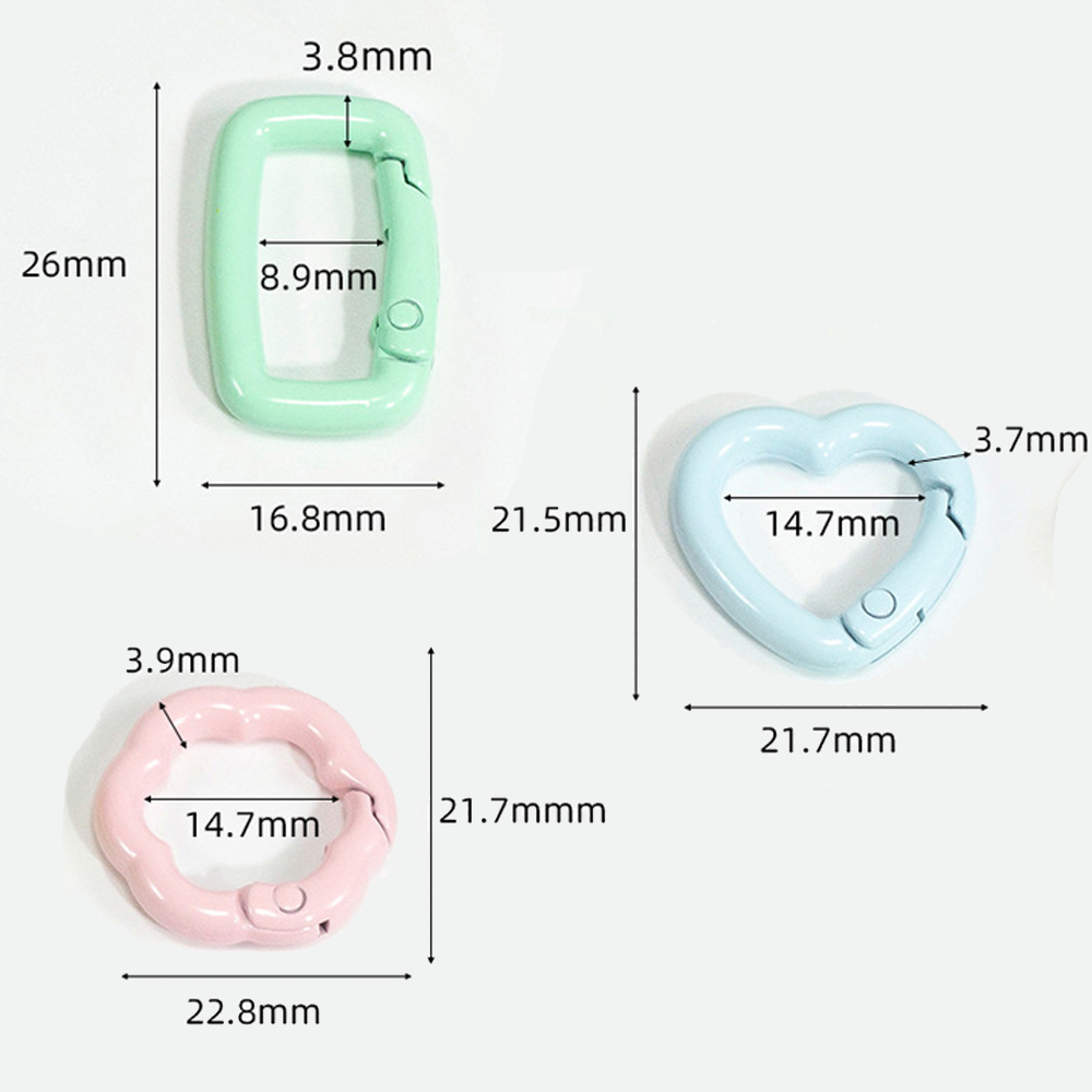 5 uds lindo corazón gato llave - Carabiner Keychain reseña y precio