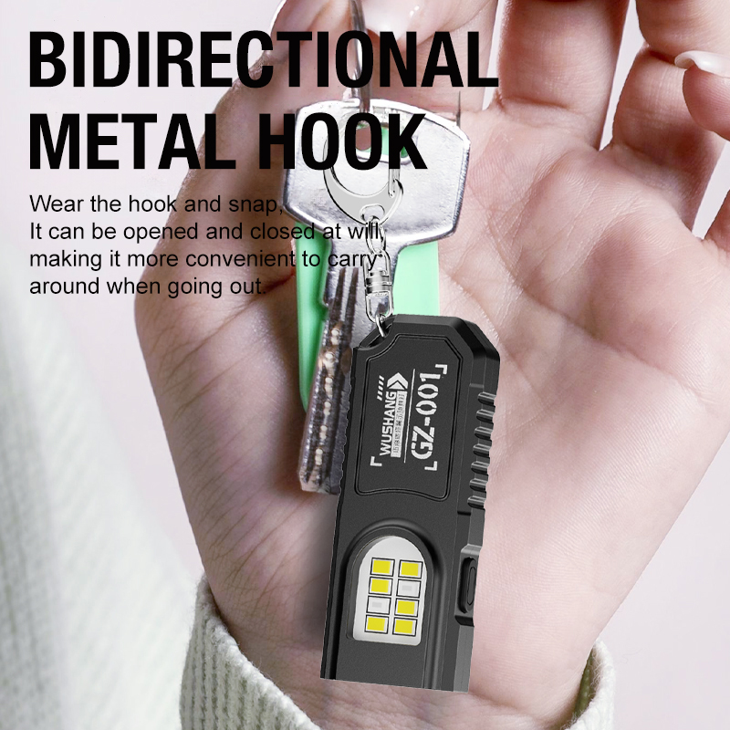 Linterna LED COB portátil con  - Keychain Flashlight reseña y precio
