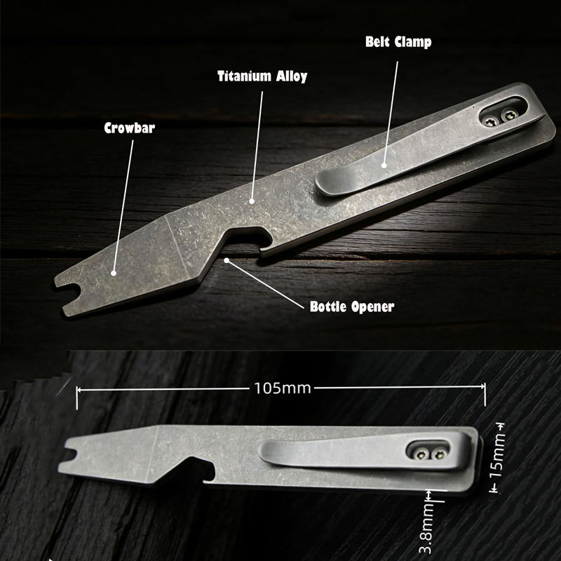 Palanca Multifuncional de Alea - Titanium Pry Bar reseña y precio