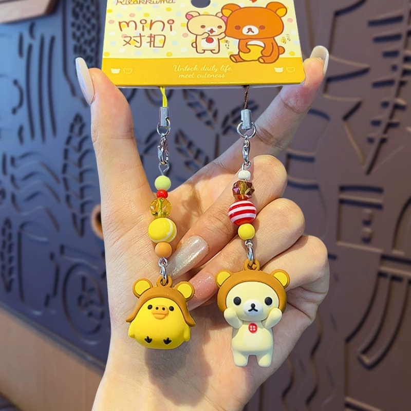 Lindo llavero de Rilakkuma/Kor - Carabiner Keychain reseña y precio