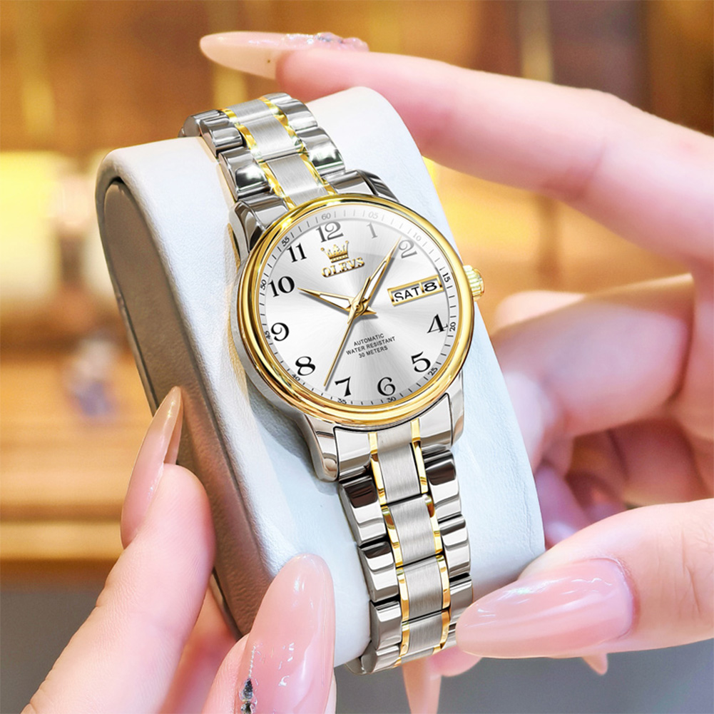 OLEVS Reloj de lujo para mujer - Watch Winder Compact reseña y precio