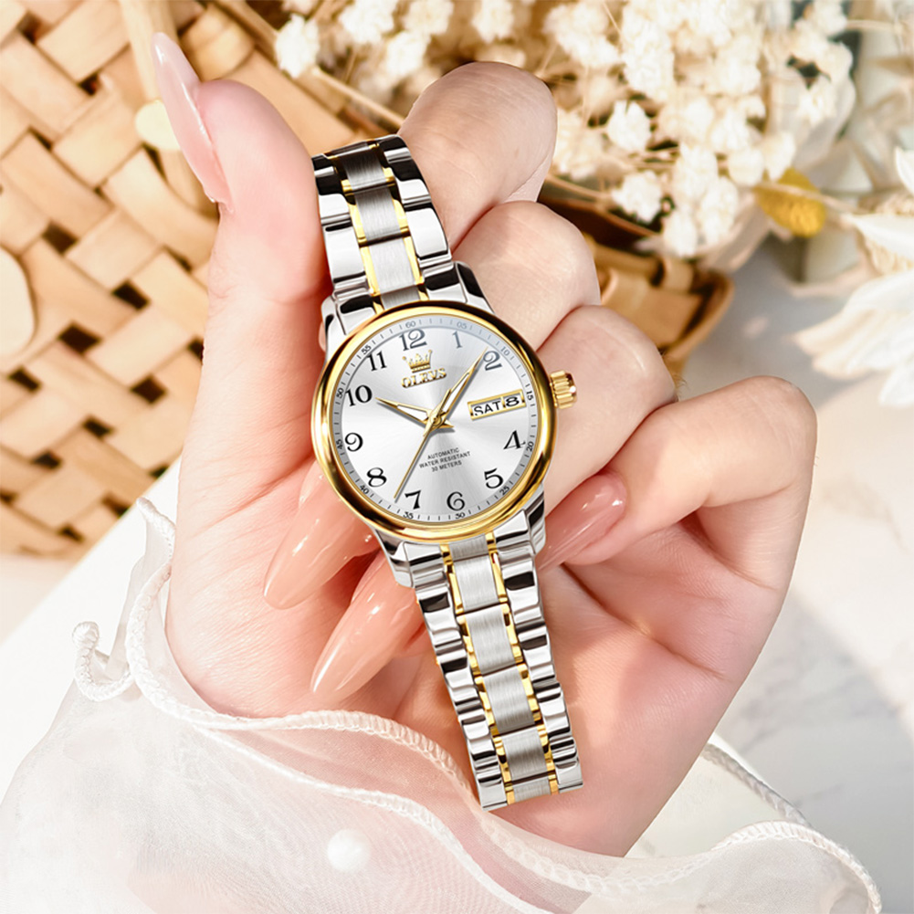 OLEVS Reloj de lujo para mujer - Watch Winder Compact reseña y precio