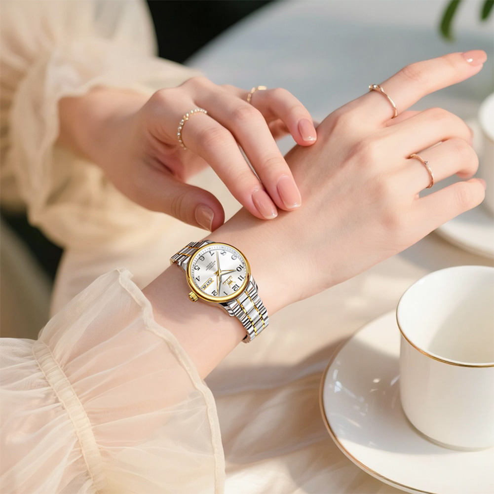 OLEVS Reloj de lujo para mujer - Watch Winder Compact reseña y precio