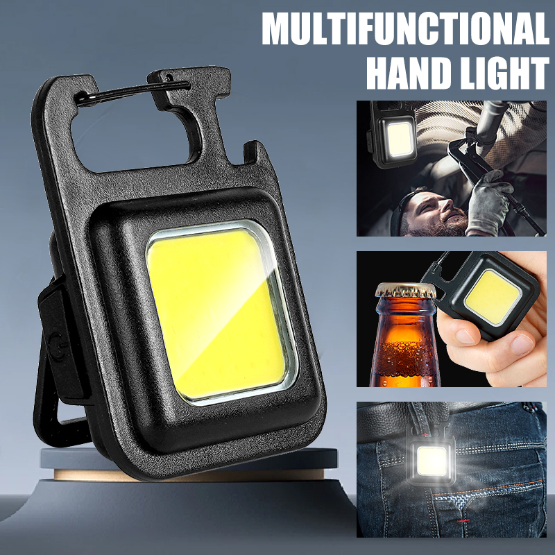 Mini Linterna COB Súper Brilla - Keychain Flashlight reseña y precio