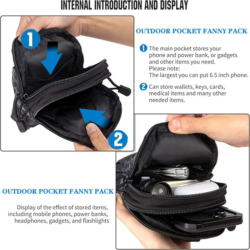 Bolsa táctica Molle Universal  - Edc Concealed Carry Belt reseña y precio