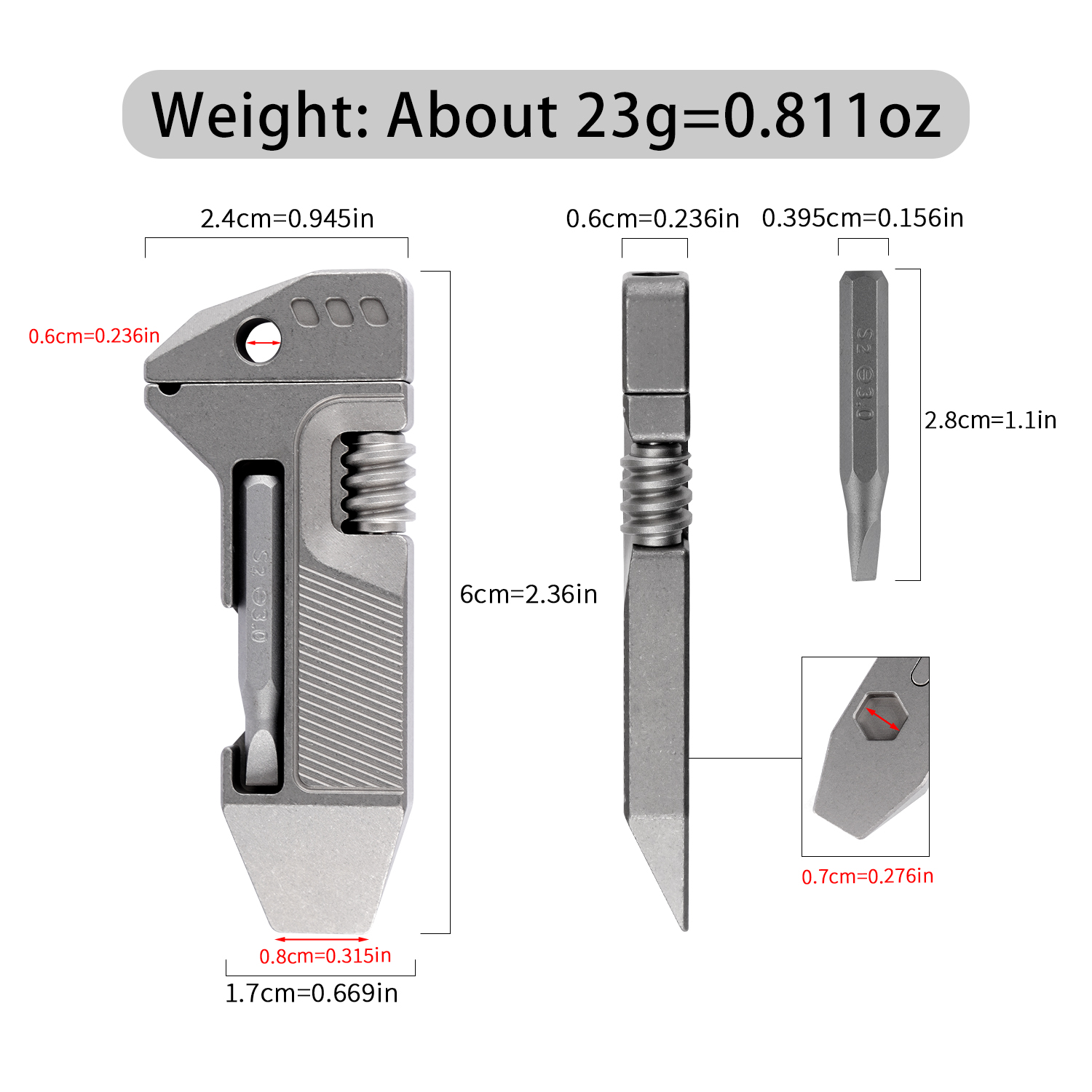 Mini Herramienta Multifunciona - Edc Everyday Carry Gear reseña y precio