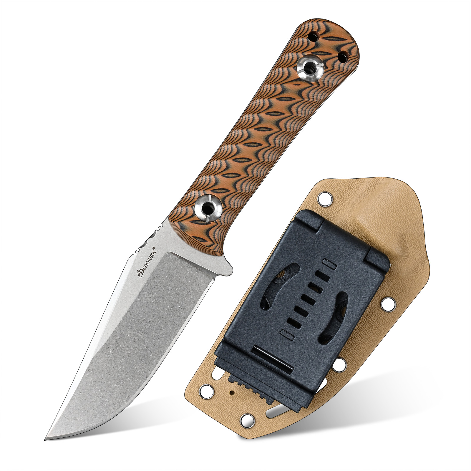 SDOKEDC Herramienta manual por - Edc Carry Fixed Blade reseña y precio
