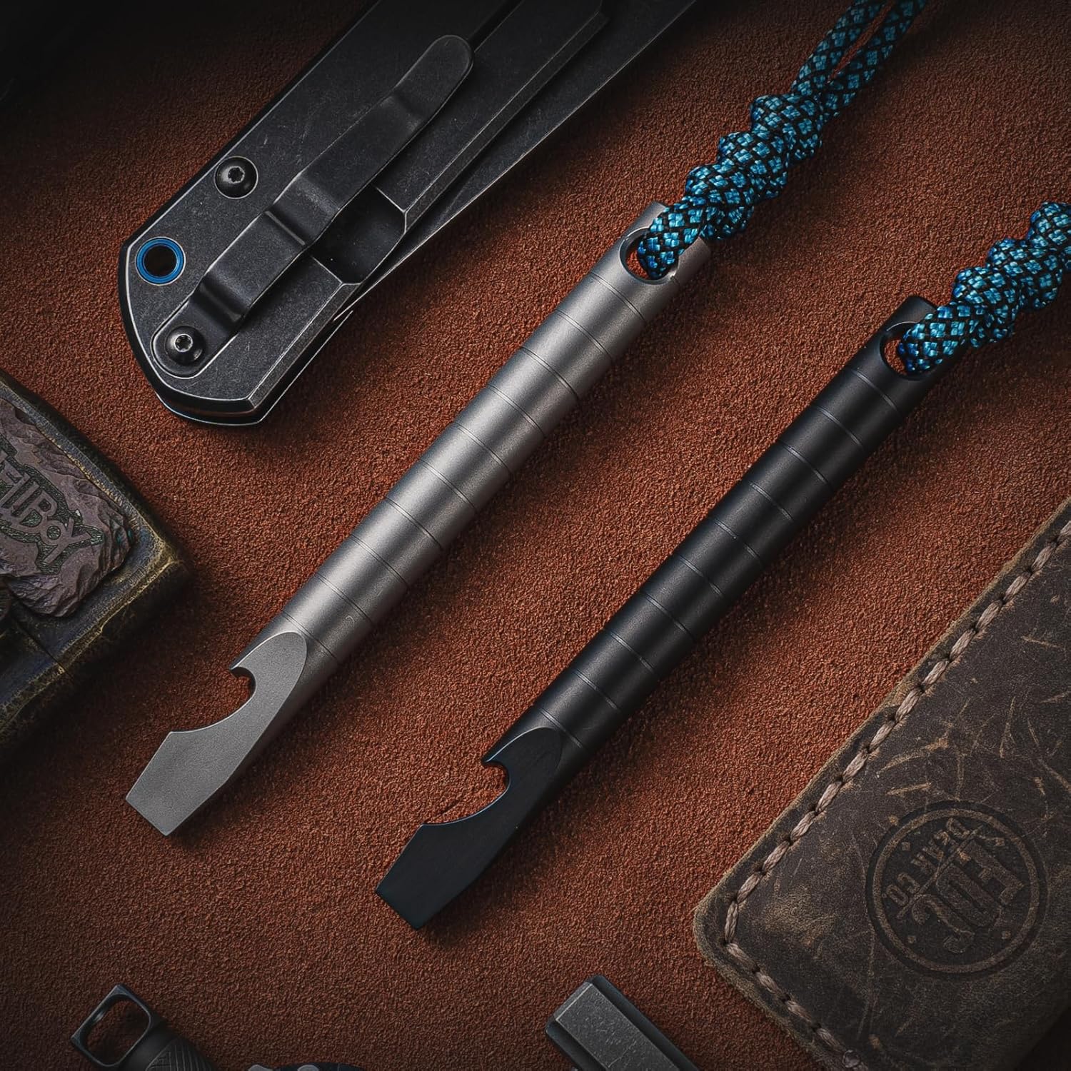 TISUR Titanium EDC Pry Bar, ll - Titanium Pry Bar reseña y precio